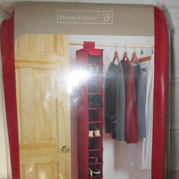 New Home-Trends 10-Shelf Shoe Organizer in Factory Package - Picture 1 of 3